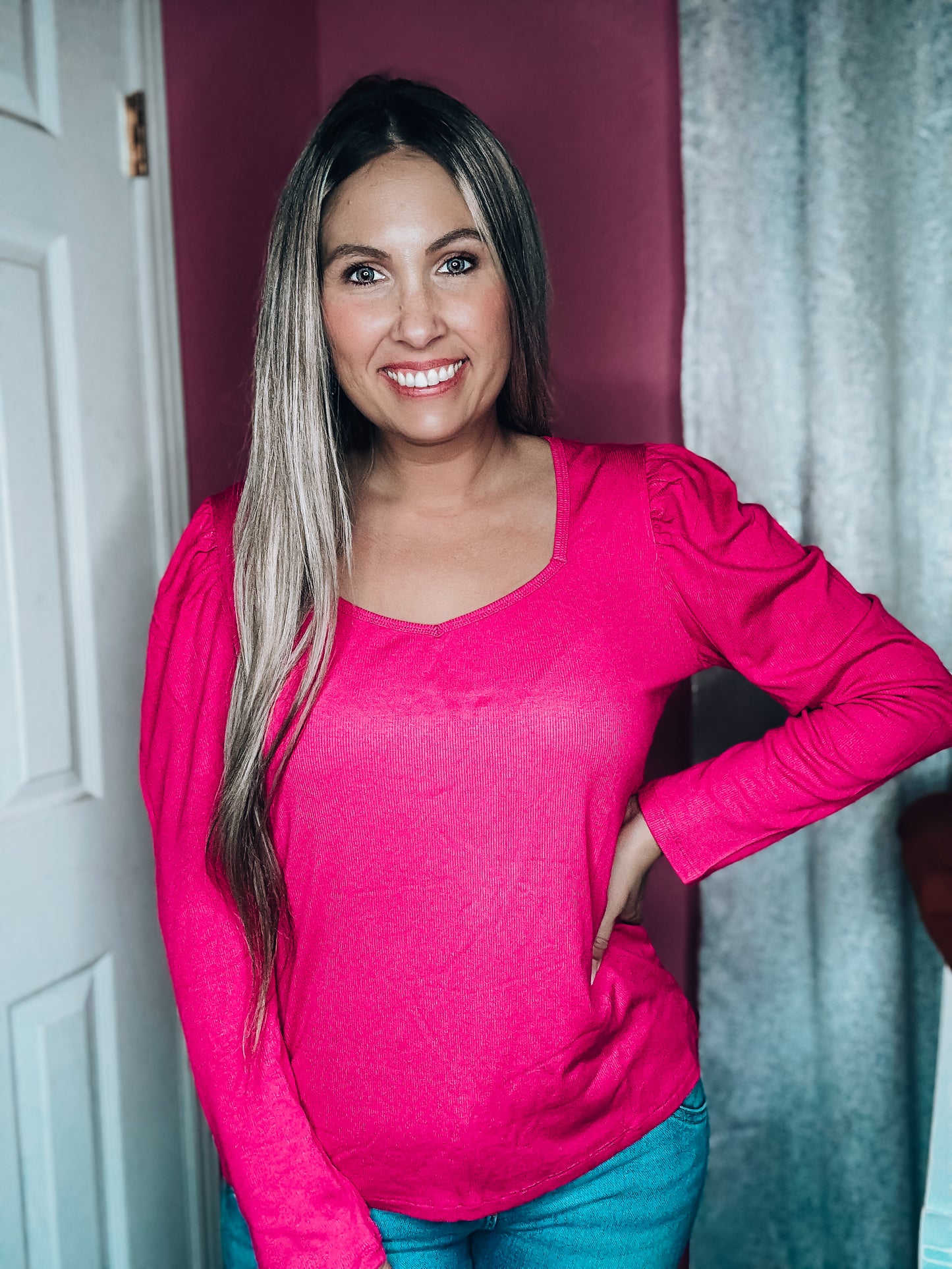 Something Classy Pink Top