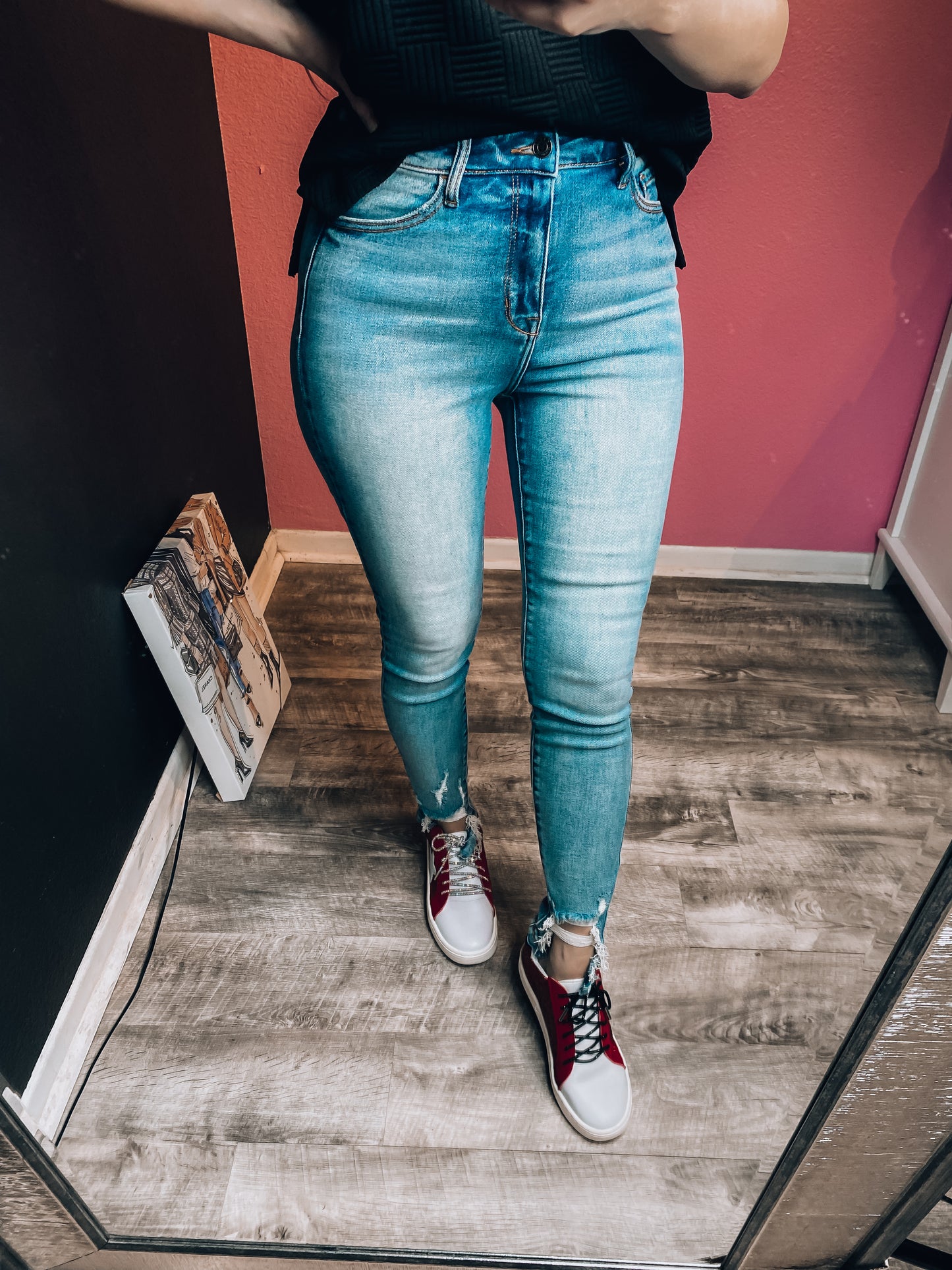 The Britt High Waisted Skinny Jeans