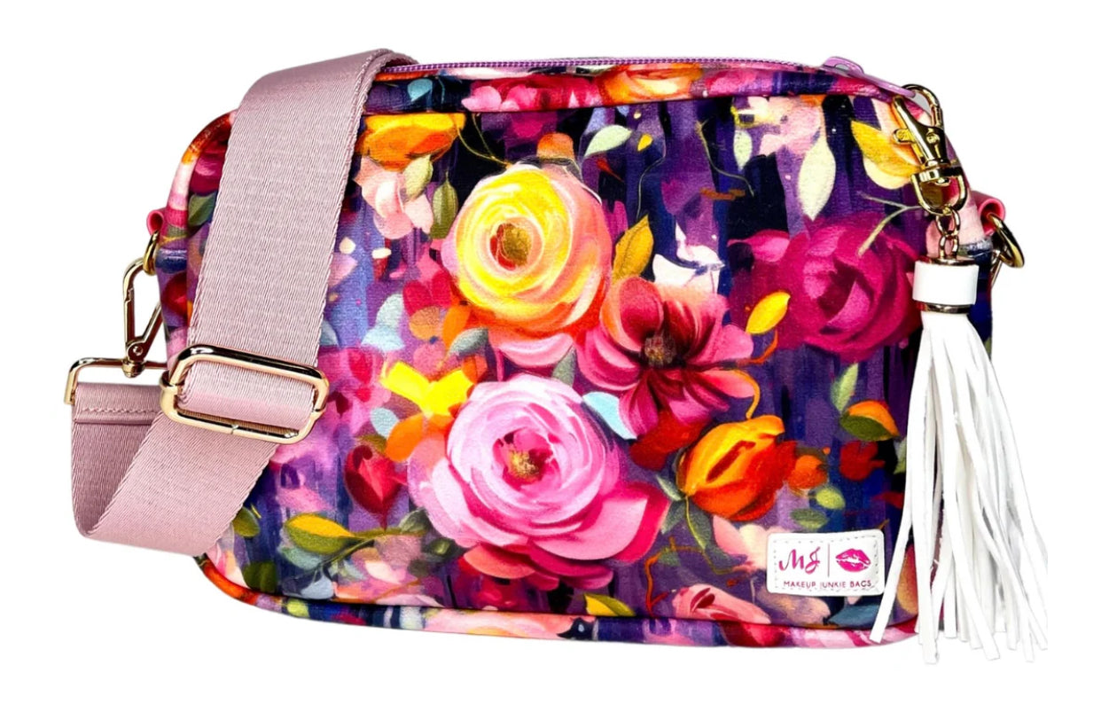 Makeup Junkie Bed Of Roses Uptown Crossbody