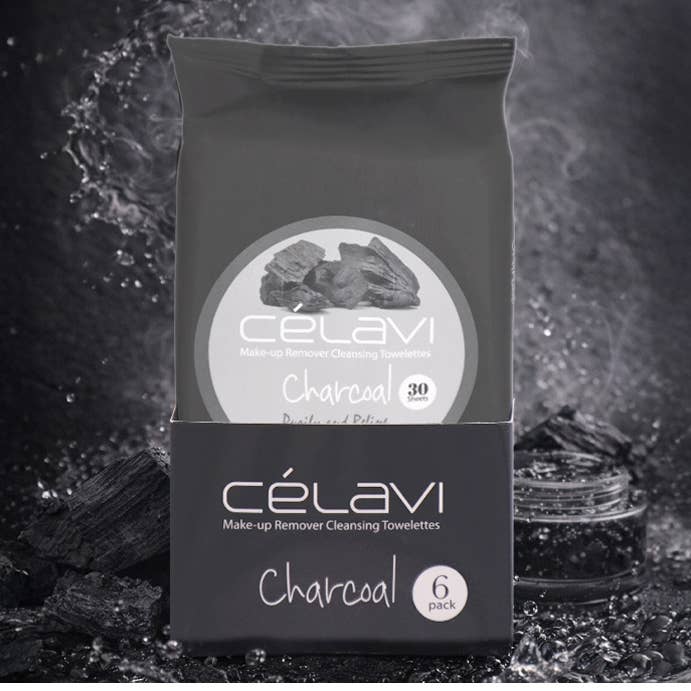 Makeup Remover Wipes - Charcoal