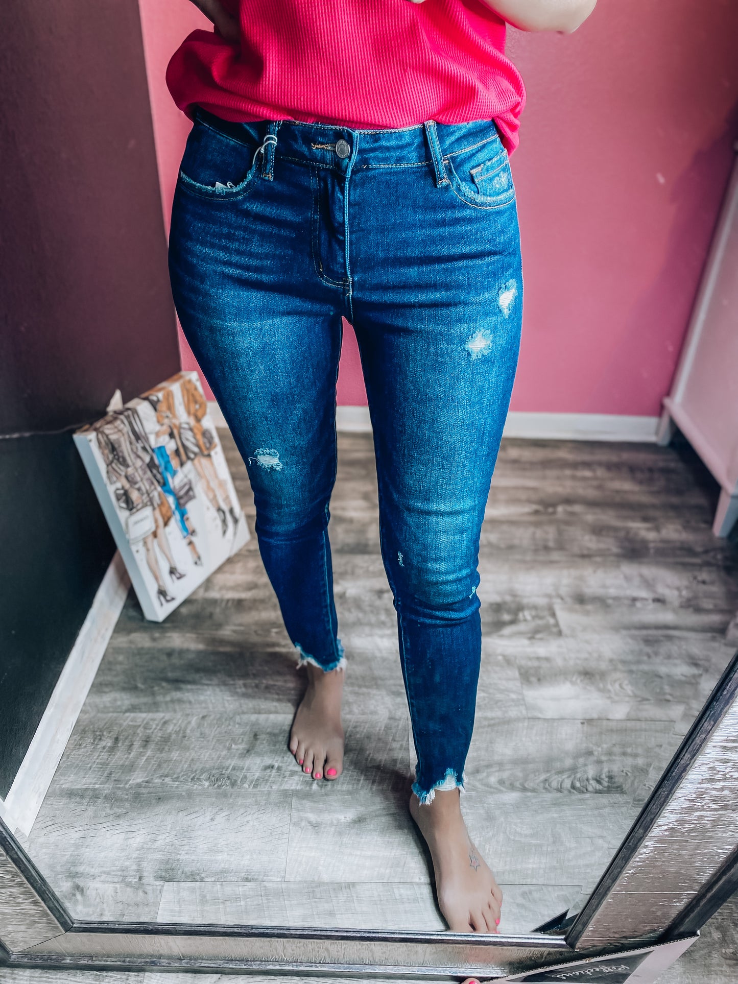 Breanna Cropped Skinny Jeans