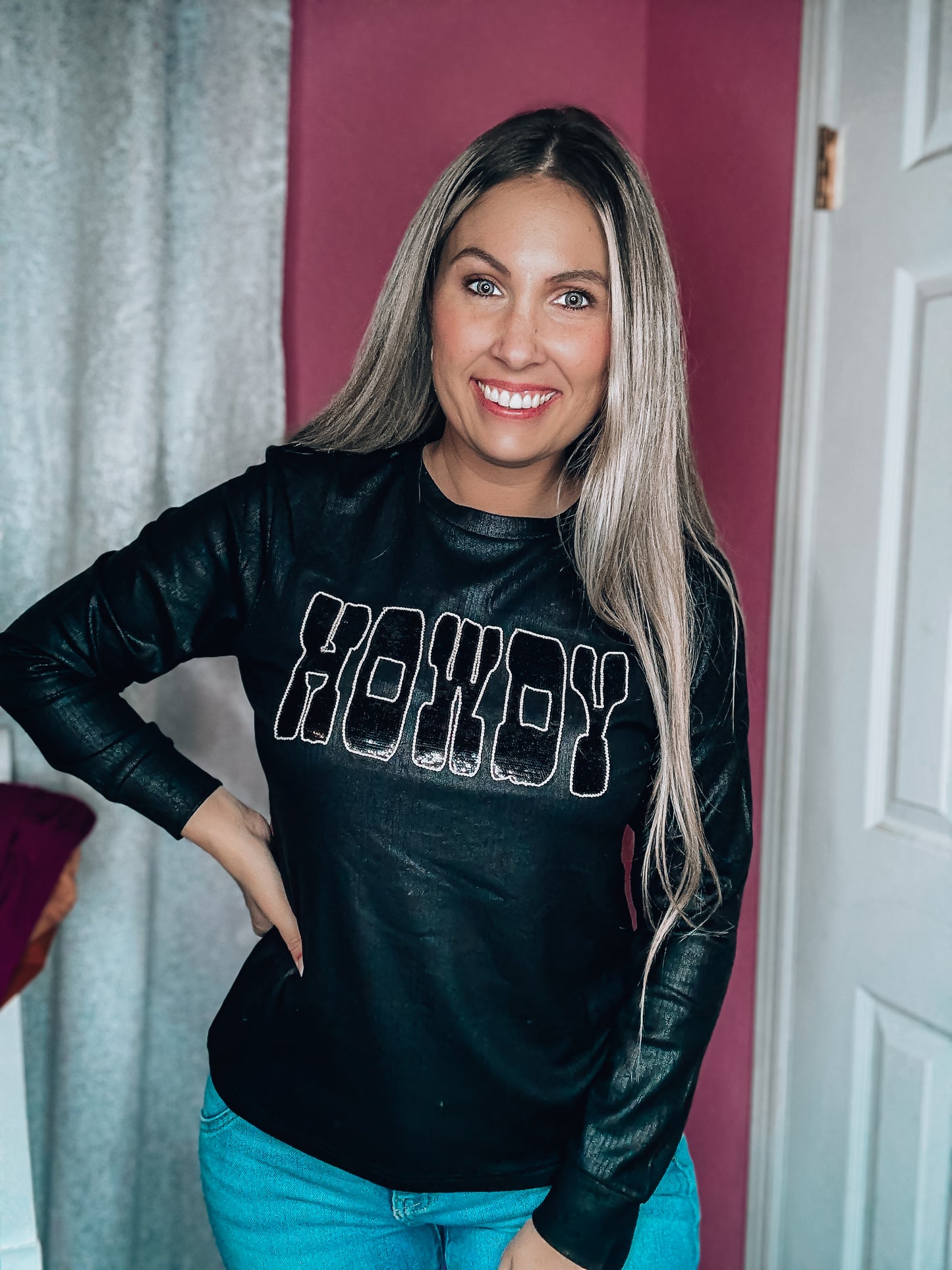 Howdy Sequins Longsleeve