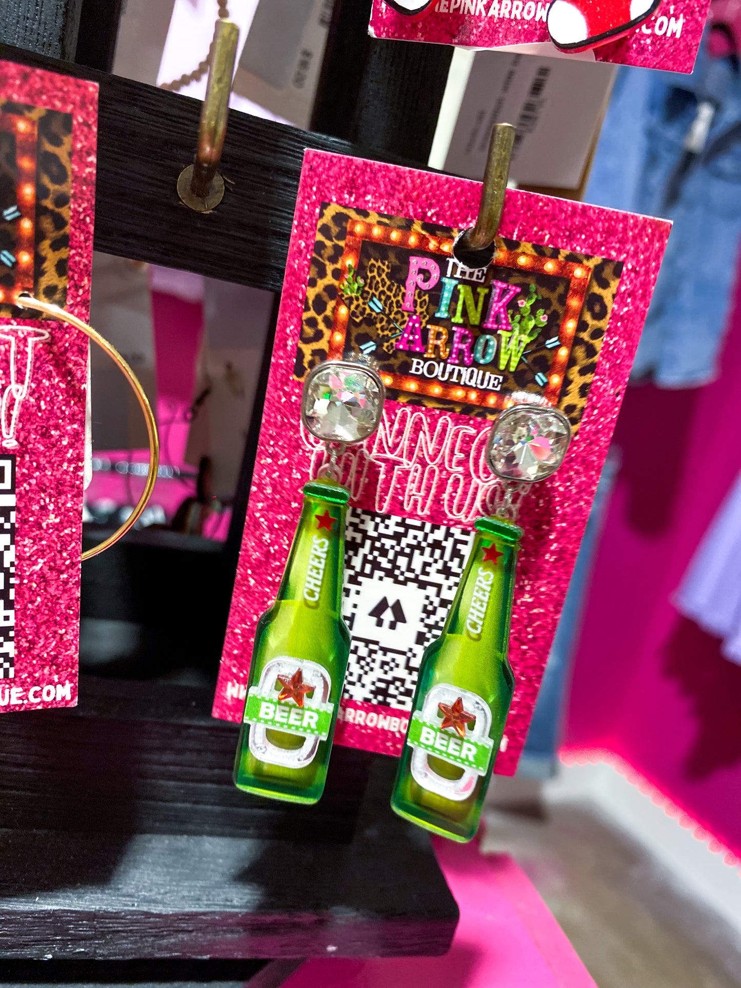 Beer Earrings