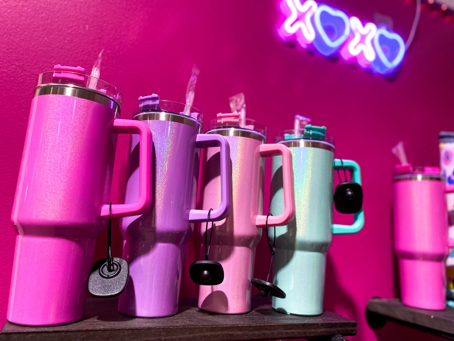 Shimmer 40oz Tumblers - 4 Color Options