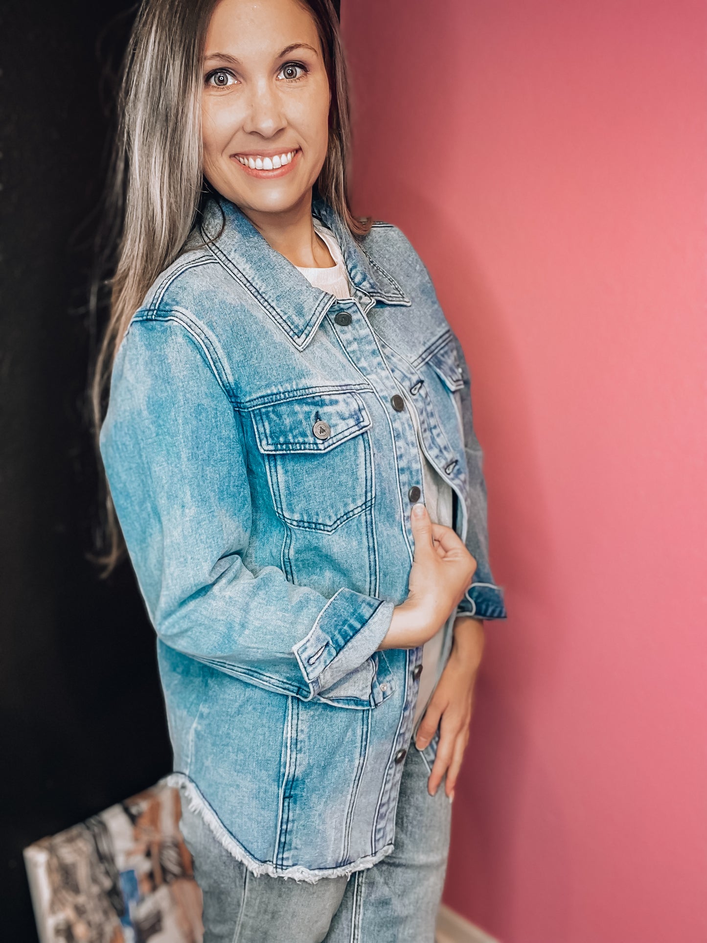 Rough Around The Edges Denim Jacket