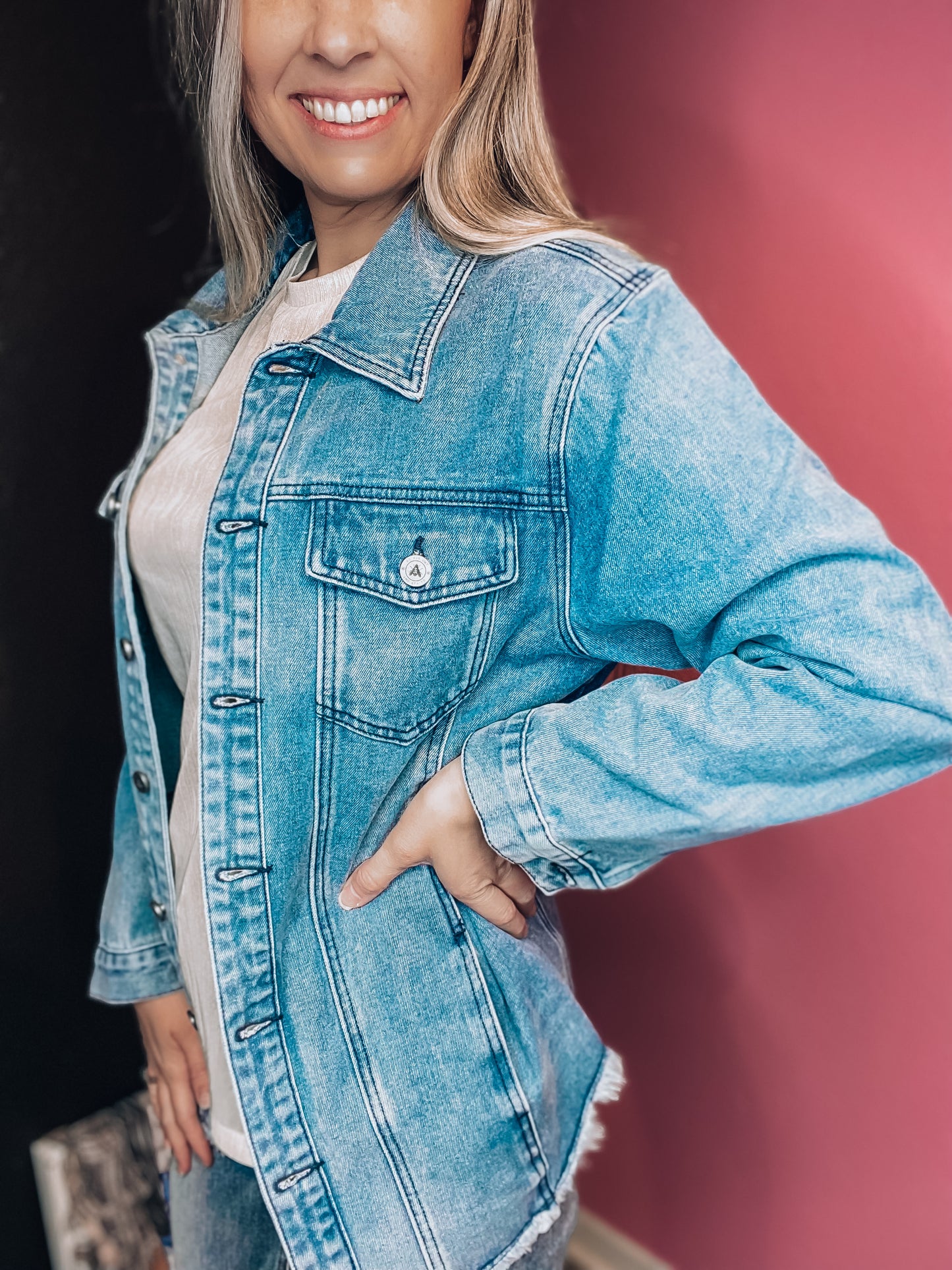 Rough Around The Edges Denim Jacket