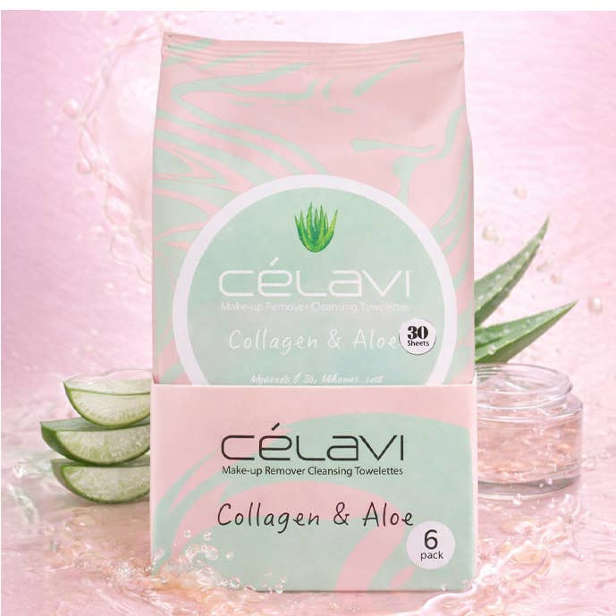Makeup Remover Wipes - Collagen & Aloe