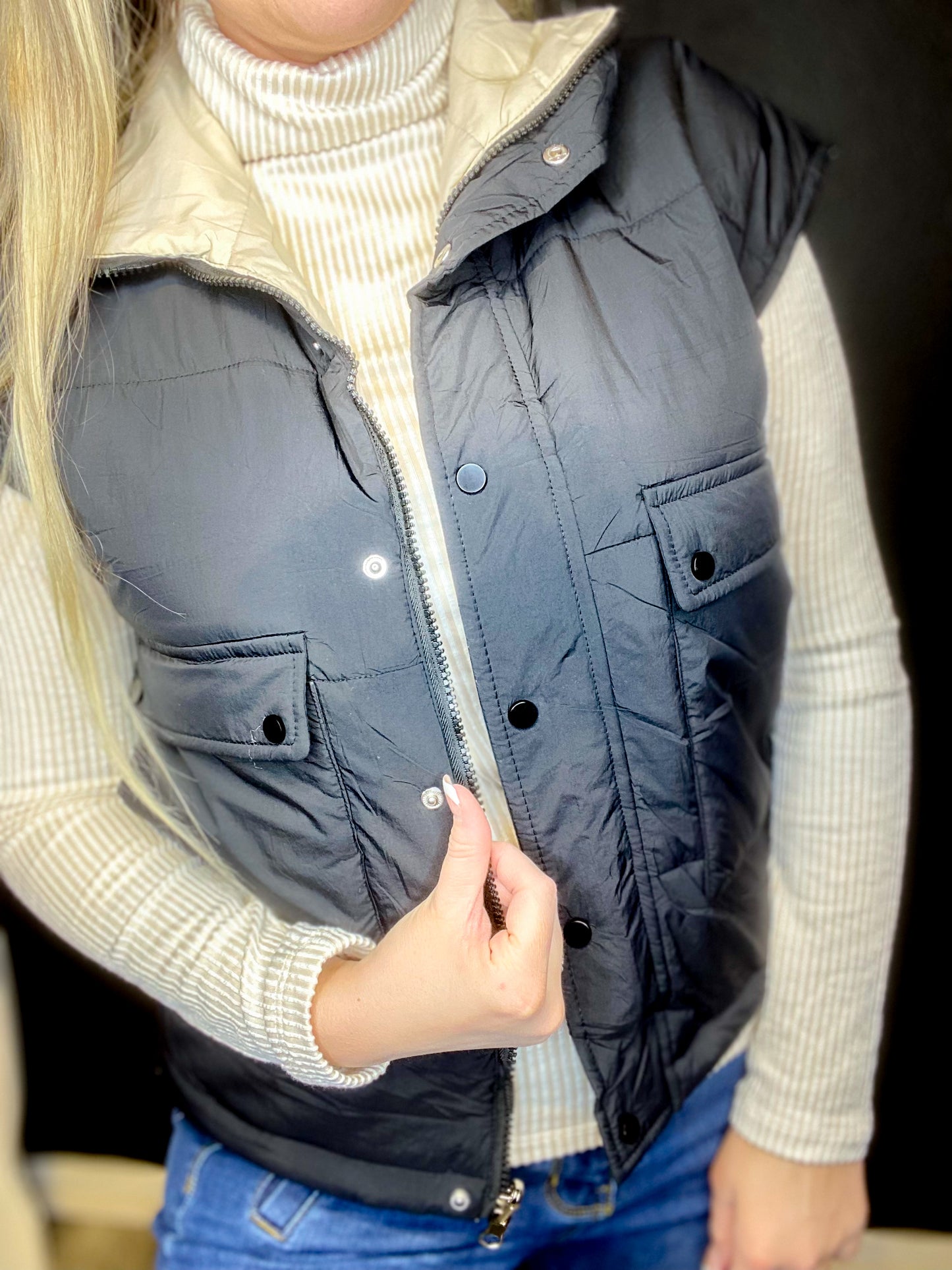 Maddox Reversible Puffer Vest