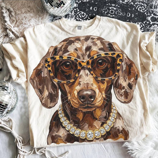 Boujee Dachshund Tee