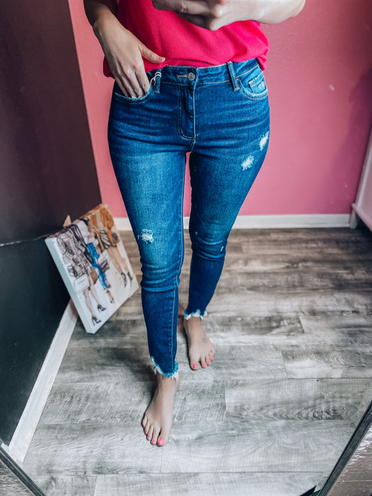 Breanna Cropped Skinny Jeans