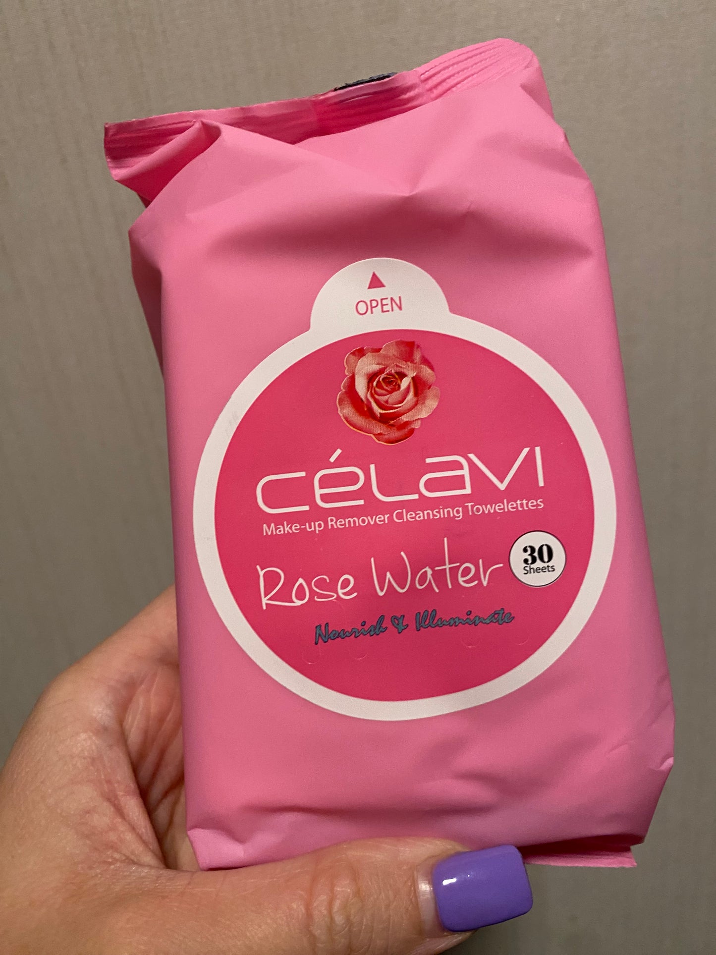 Makeup Remover Wipes - Rose Water