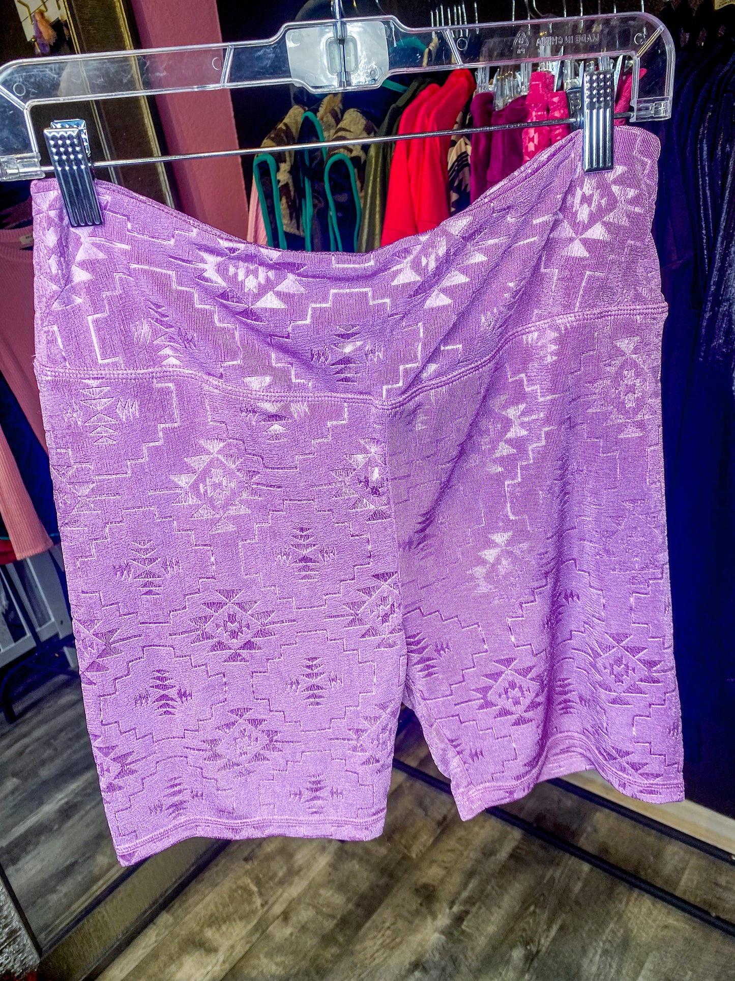 Chillville Lavender Biker Shorts