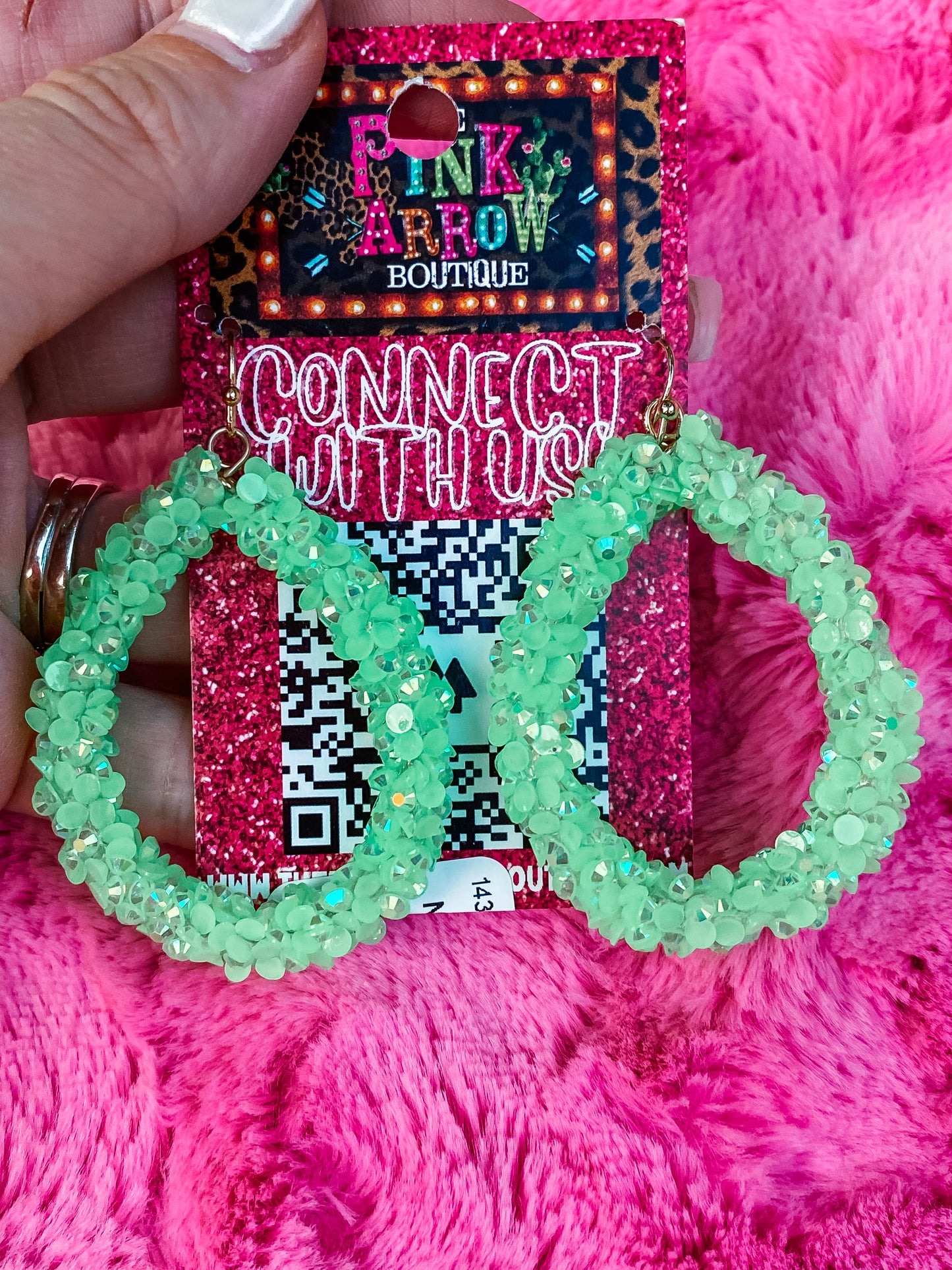 Fun Neon earrings - 2 color options