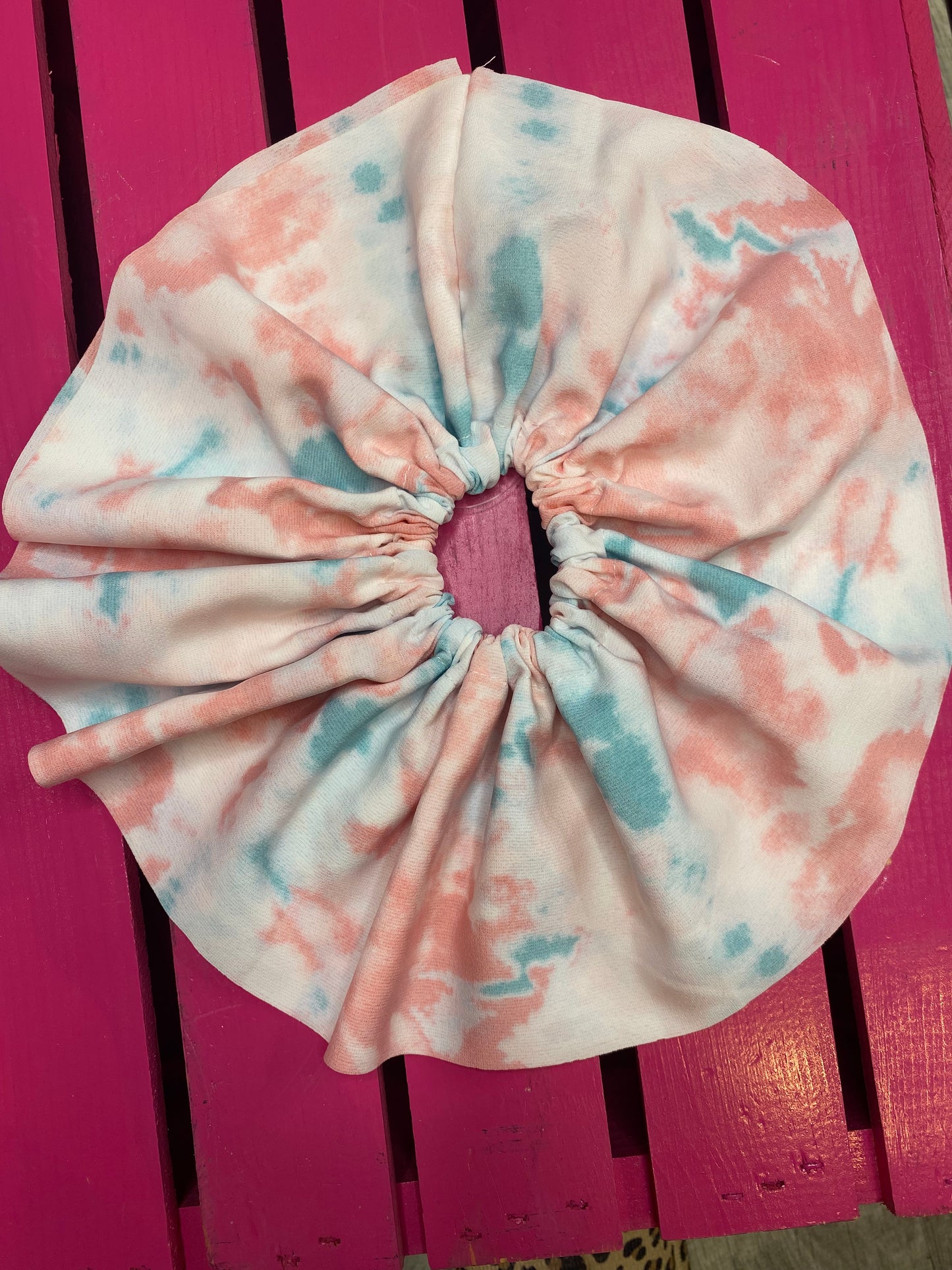 Tie Dye Hair Scrunchie