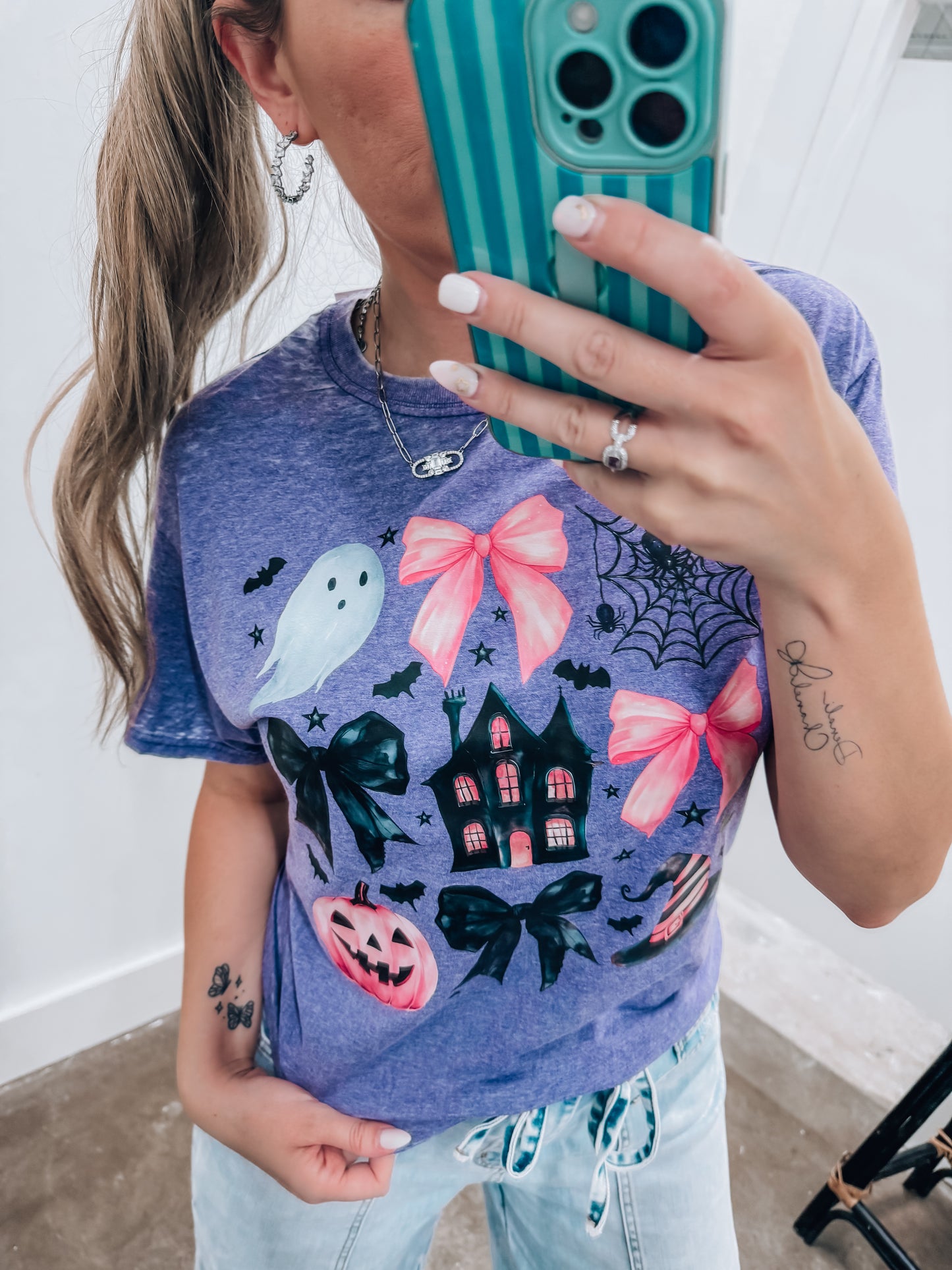 Spooky Bow Tee