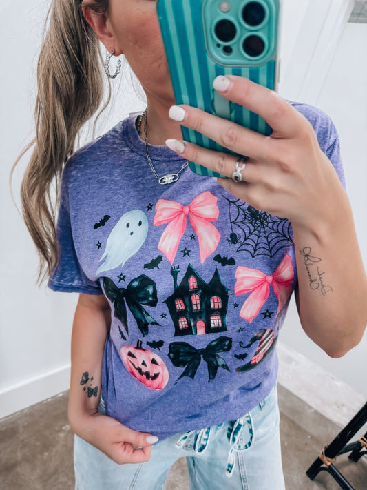 Spooky Bow Tee