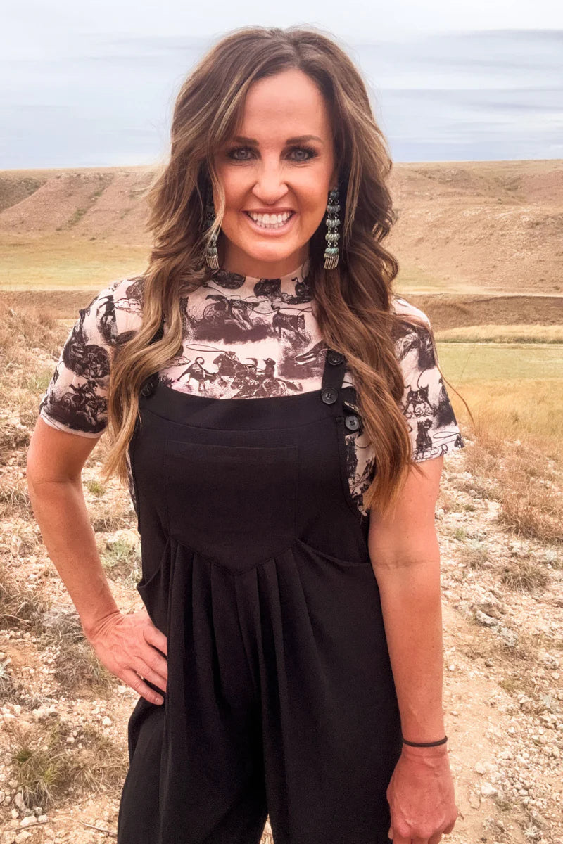 Night Sky Jumpsuit - The Pink Arrow Boutique