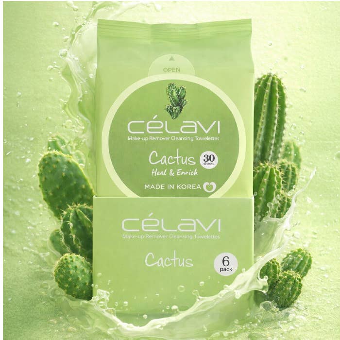 Makeup Remover Wipes - Cactus