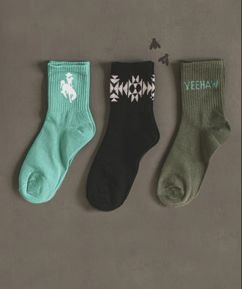 Sock Em' Silly - Kingman 3pk Socks