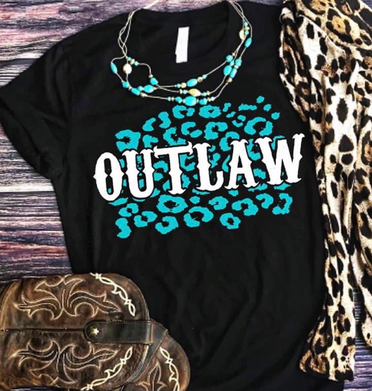 Outlaw Leopard Tee
